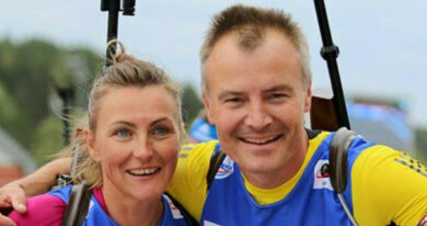 Florence Baverelová-Robertová a Sven Fischer