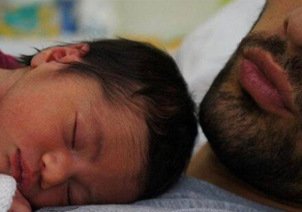 Martin Fourcade a dcera