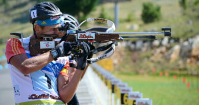 FaceBiathlon: Martin Fourcade se stal otcem Serhij Semenov