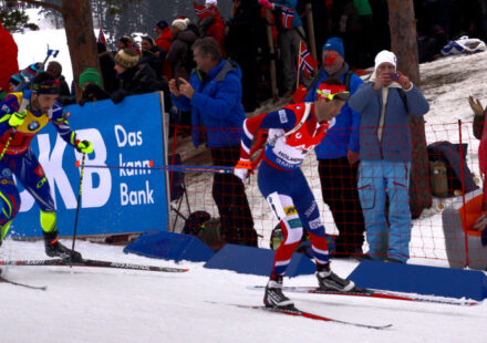 M. Fourcade a Bjørndalen