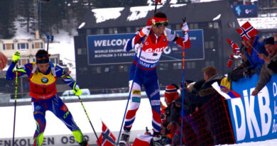 M. Fourcade a Bjørndalen