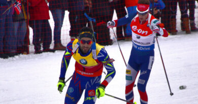 Darja Domračevová přivedla na svět dceru M. Fourcade a T. Bø