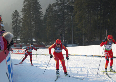 Čínské biatlonistky