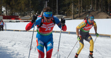 Birkeland vyhrál s 11 chybami hromadný start na Mistrovství Norska Jevgenij Garaničev