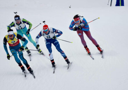 Martin Fourcade a Michal Krčmář