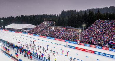 Němečtí biatlonisté bojují o poslední místa ve Světovém poháru. Z olympiády by chtěli 4 až 5 medailí Vysočina Arena