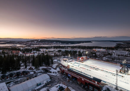 Areál v Östersundu