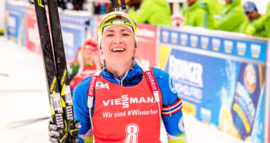 Gwizdońová se stala trojnásobnou mistryní Polska Darja Domračevová