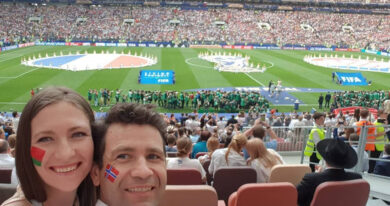 Darja Domračevová a Ole Einar Bjørndalen