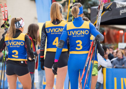 Biatlonistky v Livignu