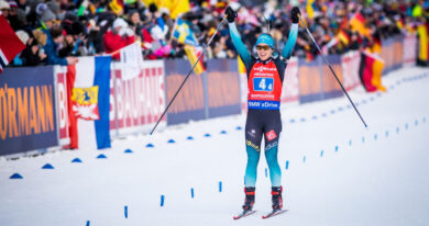 IC Arber: Sprint žen vyhrává Viktoria Slivková z Ruska, Ludmila Horká boduje 34. místem Anaïs Chevalierová