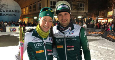 Alexia Runggaldierová a Dominik Windisch