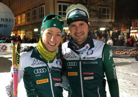 Alexia Runggaldierová a Dominik Windisch
