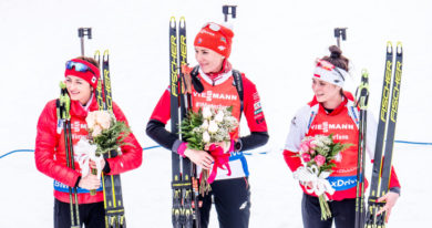 Monika Hojniszová, Anastasia Kuzminová a Kamila Żuková