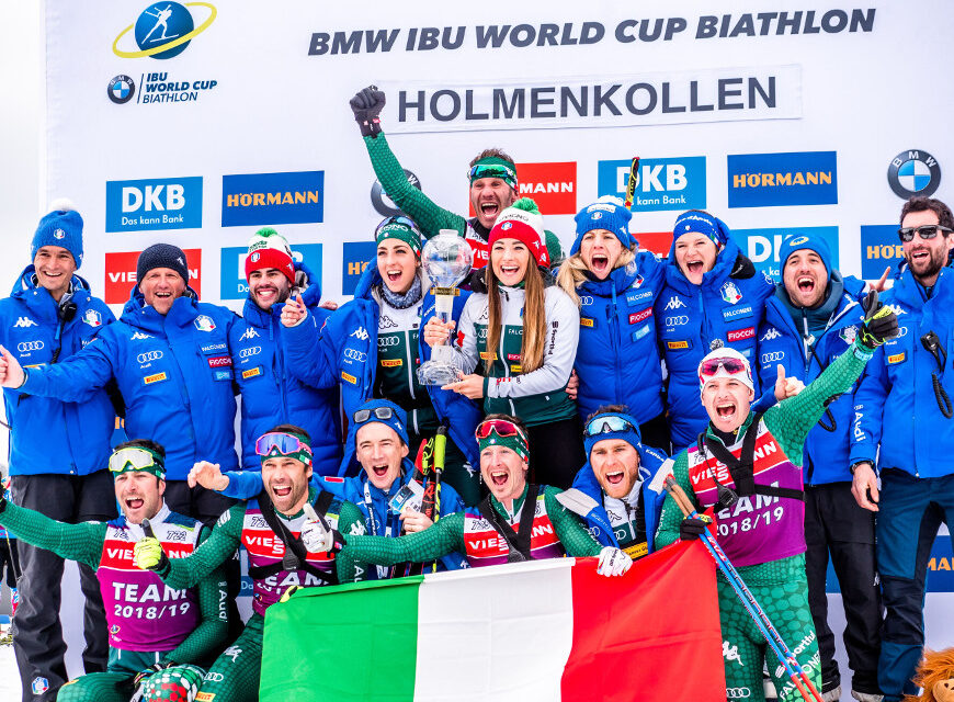 Dorothea Wiererová s italským týmem