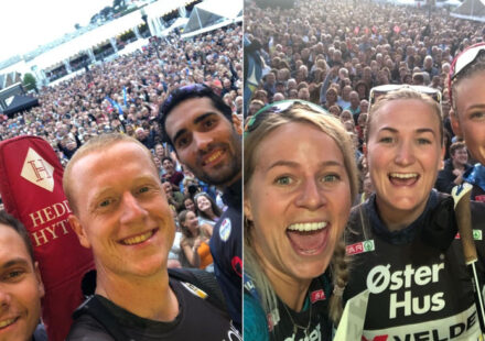 Selfie z Blinkfestivalenu