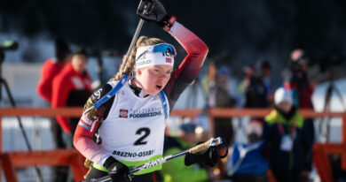 Eckhoffová o štafetě: Naučila jsem se jednu věc, a to nevzdávat se