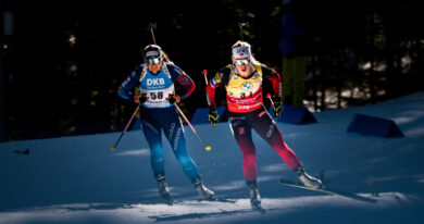 SP Nové Město: Fillon Maillet po sprintu ovládl i stíhací závod. Krčmář 13., Karlík 26.