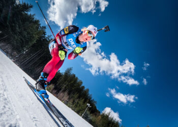SP Nové Město: Eckhoffová ovládla další sprint a upevňuje si vedení. Češky si zajistily stíhací závod